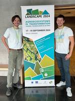 Moritz Fritschle und Thomas Rellensmann bei der Landscape-Konferenz