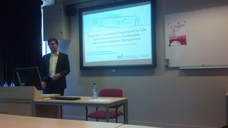 ECIS 2013, Utrecht